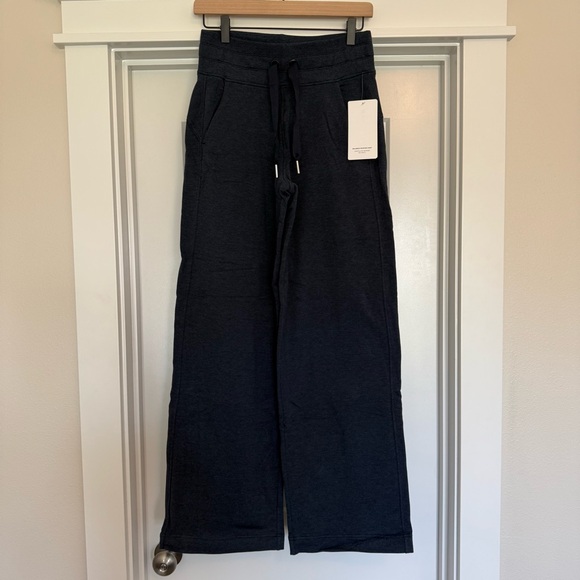 NWT Athleta Balance Printed Wide Leg Pant Navy XS - Picture 3 of 12